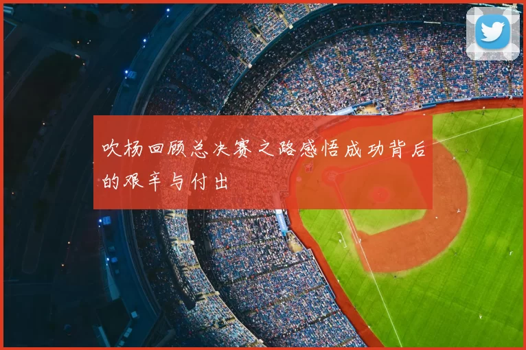 吹杨回顾总决赛之路感悟成功背后的艰辛与付出