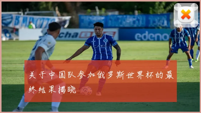 关于中国队参加俄罗斯世界杯的最终结果揭晓