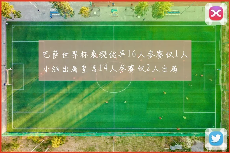 巴萨世界杯表现优异16人参赛仅1人小组出局皇马14人参赛仅2人出局