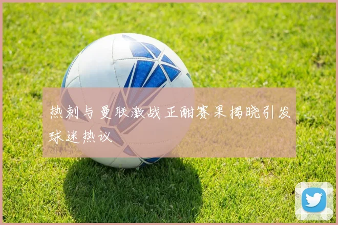 热刺与曼联激战正酣赛果揭晓引发球迷热议