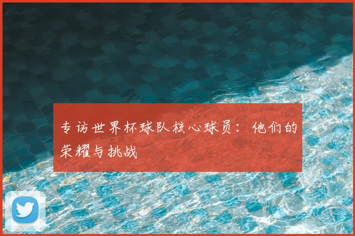专访世界杯球队核心球员:他们的荣耀与挑战